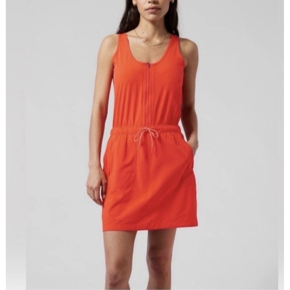 Athleta Expedition Activewear Vermillion Orange Skort Dress Style 446859 Size 2